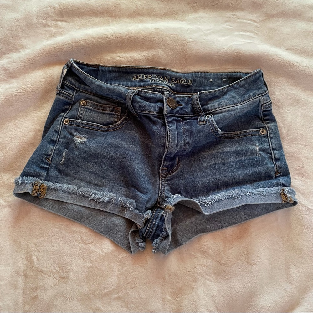 American Eagle Jean Shorts Size 4
